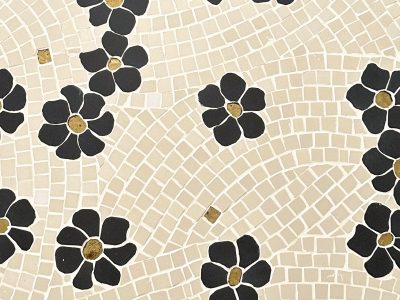 ATELIER MOZZ_MOSAIQUE_table fleurs