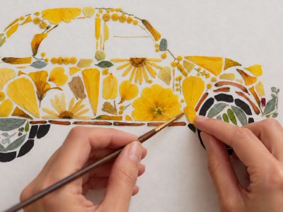 Voiture botanique